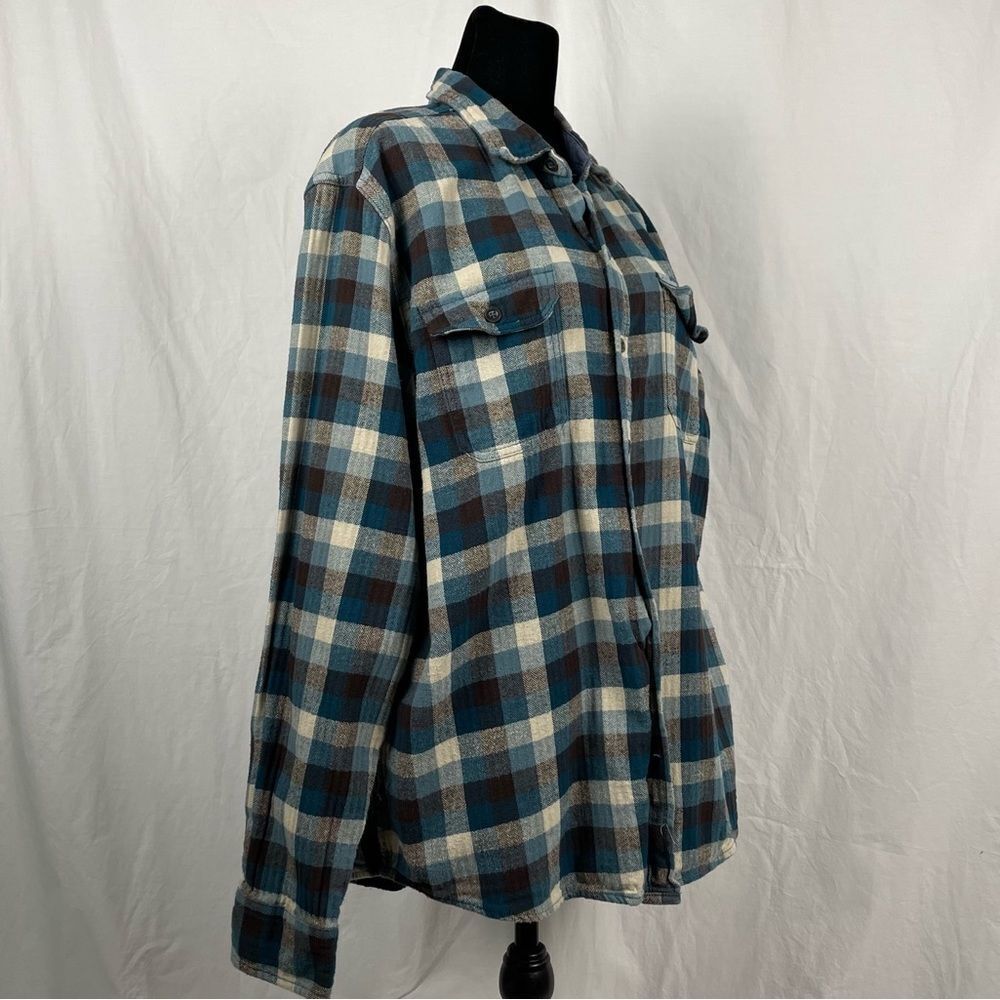 WoolRich Cotton Plaid Long Sleeve Button Up - Wom… - image 3